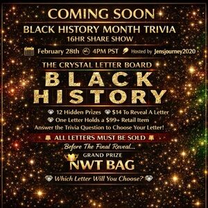 Letter Board Game Pick your Letter win what’s underneath trivia details below ⬇️